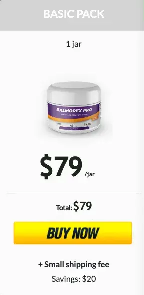 Get 1 Jar Balmorex Pro