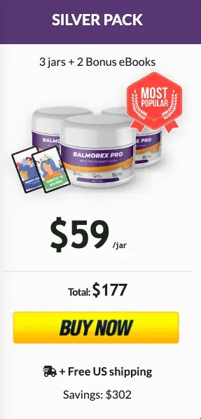 3 Jar Balmorex Pro